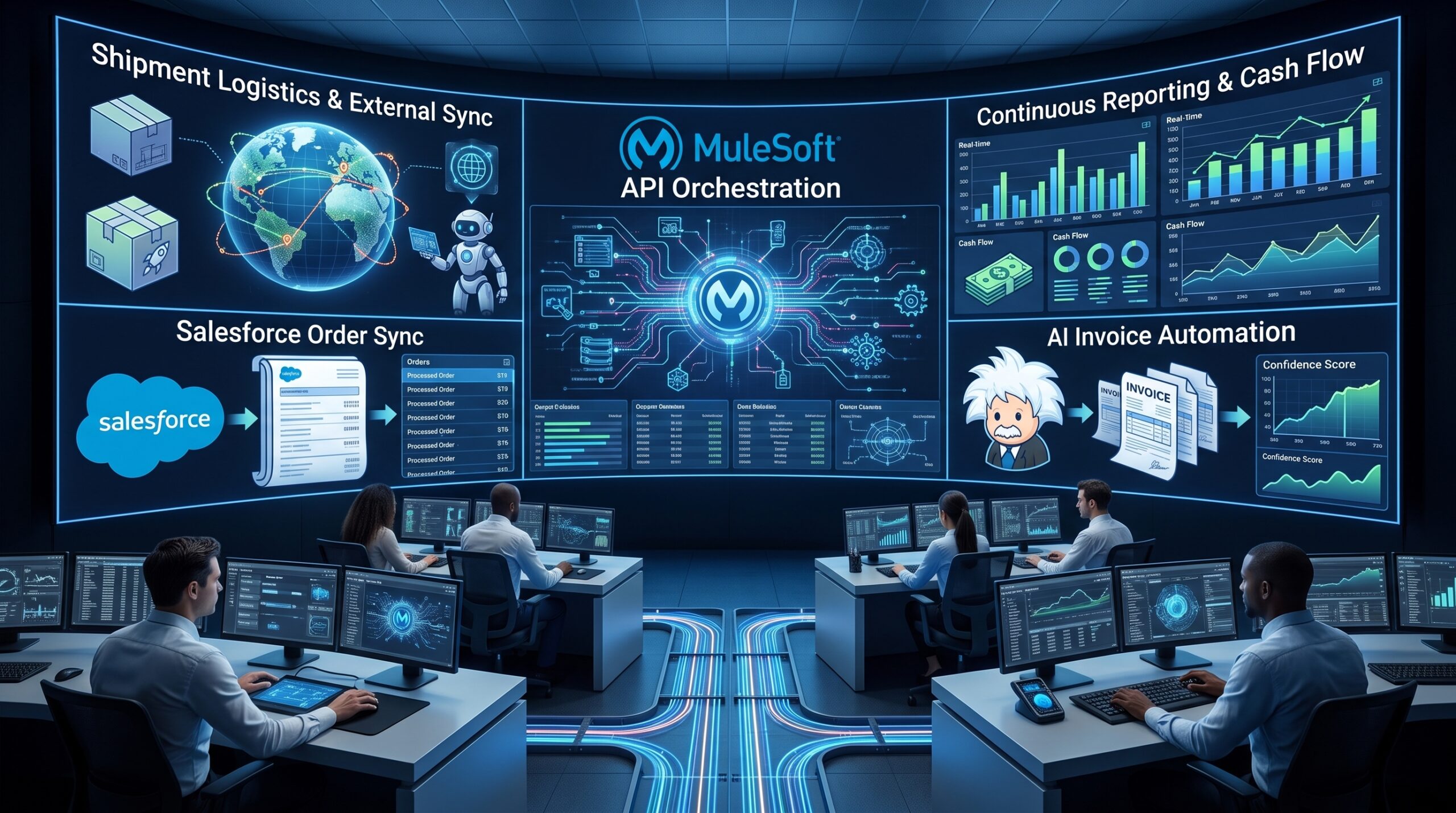 API-Led Invoice & Shipment Automation with MuleSoft